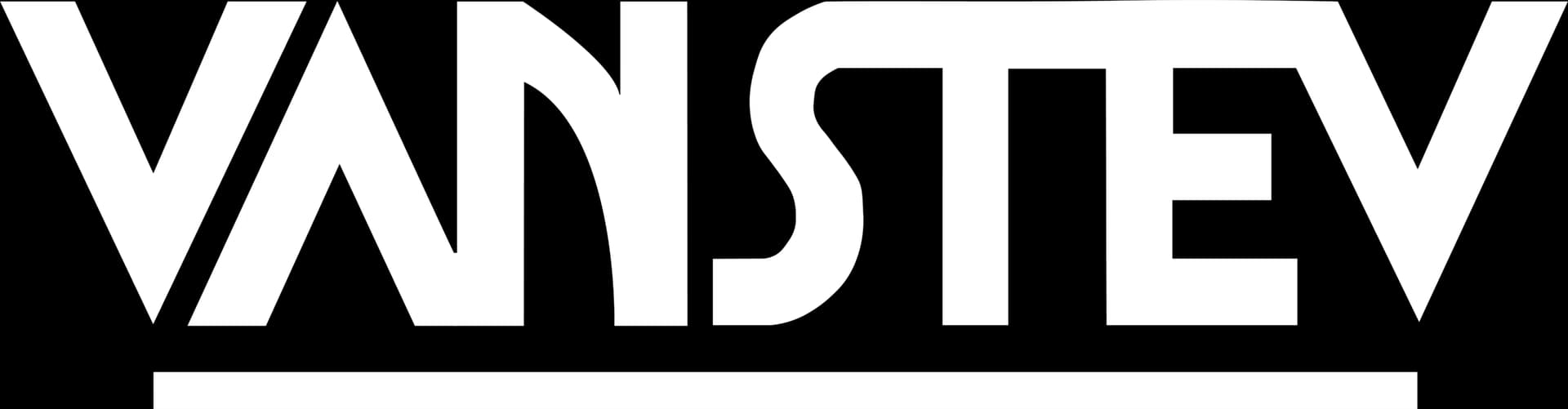 VanStev Weißes Logo